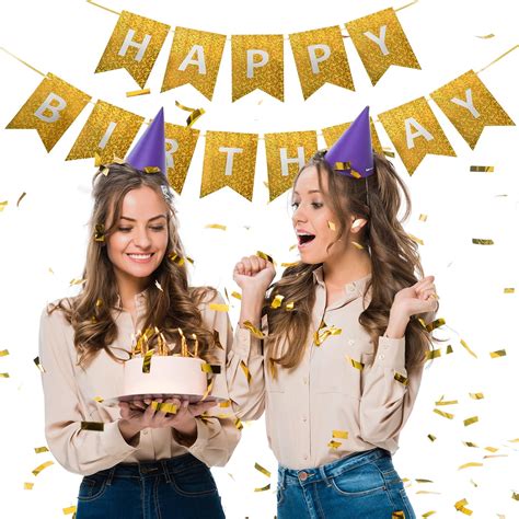 Clabby Happy Birthday Banner Shiny Happy Birthday Sign India | Ubuy