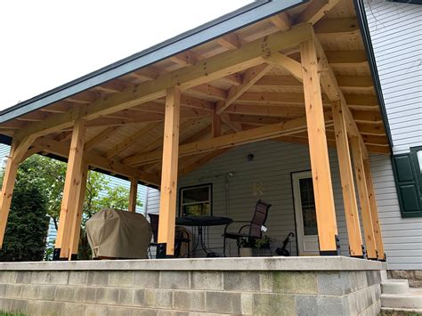 Post And Beam Porch Designs - The Best Picture Of Beam