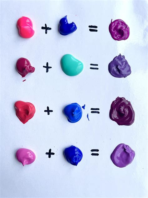 How To Make Purple Color { 15+ Mixes for Vibrant Shades } | Mixing ...