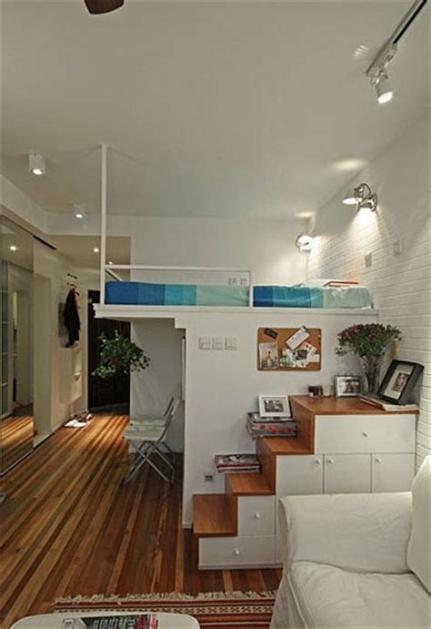 loft公寓小卧室设计 2012卧室装修效果图_土巴兔装修效果图