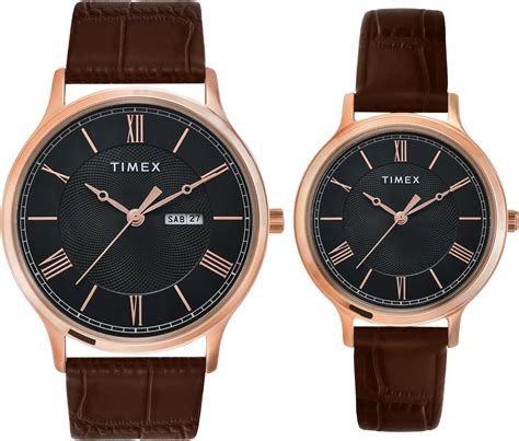Buy TIMEX Pairs Round Dial Analog Watch - TW00PR301 at Amazon.in