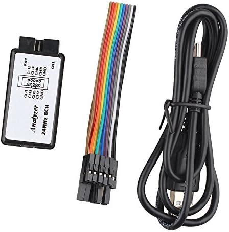 REES52 USB Logic Analyzer Device Set USB Cable 24MHz 8CH 24MHz 8 ...