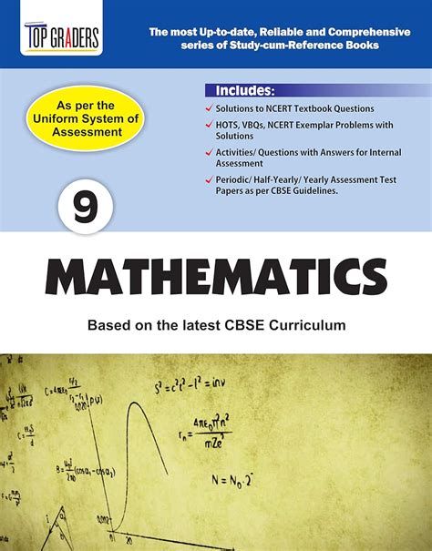 Top Graders CBSE Class 9 Maths Study Guide and Reference Book Based on ...
