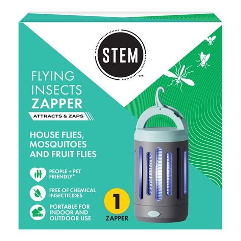 STEM Flying Insect Zapper, Indoor and Outdoor Electric Fly & Mosquito ...