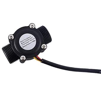 G3/4 Water Flow Hall Sensor Switch Flowmeter Hall Sensor Counter 1.2MPa ...