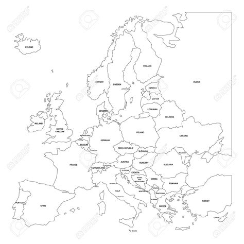 Europe Map Drawing 的图像结果