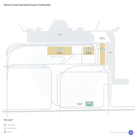 Honolulu Airport (HNL) Parking Rates and Map