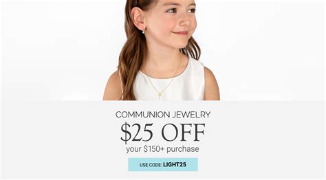 First Communion Jewelry Gifts | TinyBlessings.com