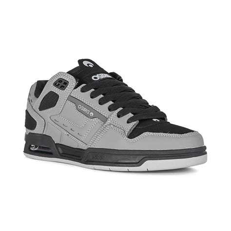 Osiris Peril Skate Shoes - Grey/Black/Grey - Supereight