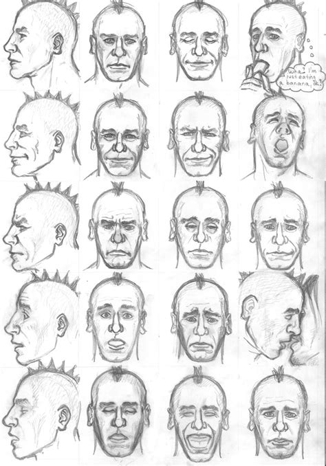 Drawing Manga Face Reaction Google Search Desenhos