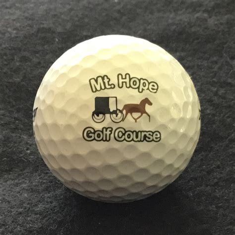 Mt.Hope Golf Course — Golf Club Logo Balls