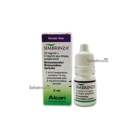 Simbrinza Eye Drops 5ml – SehatMund Online Medicine