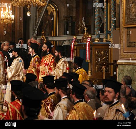 Ceremony Religion Athens Greece Liturgy Orthodox Church Celebration ...
