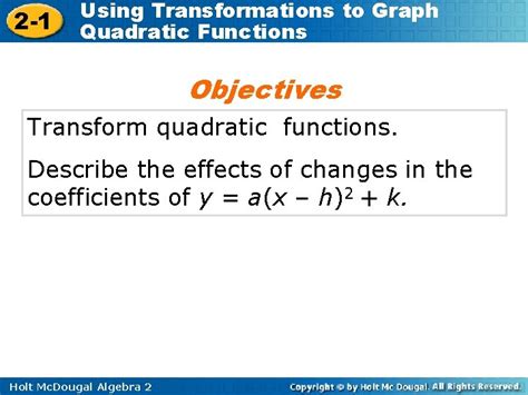 Image result for Using Transformations to Graph Quadratic Functions