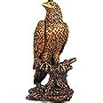 Artarium Mighty Golden Eagle Showpiece Beautiful Bird Statue Feng Shui ...