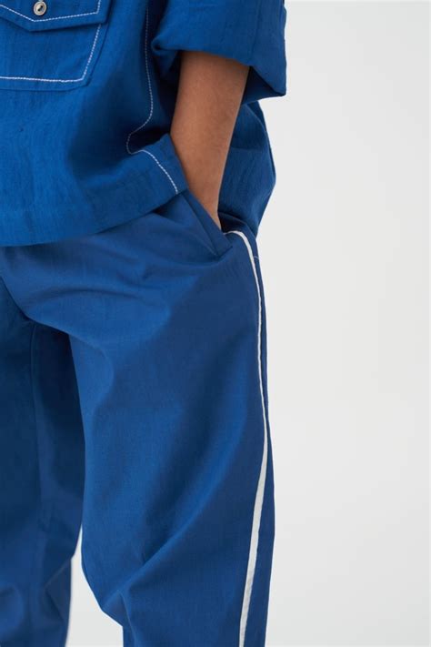 Double Patch Pocket Shirt Co-ord - Electric Blue – Three Clothing