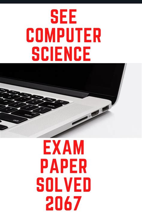 Image result for Computer Science Exam Paper Work Through
