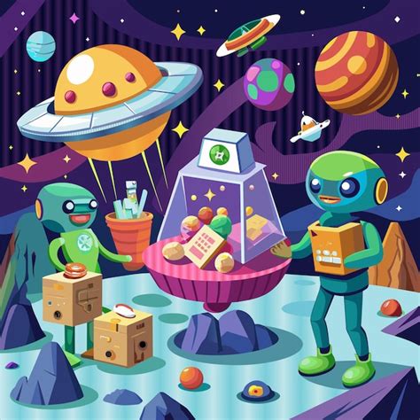 Space Machine Cartoon 的图像结果