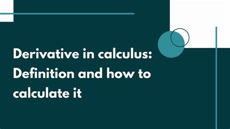 Derivative Function Calculus 的图像结果