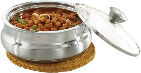 Borosil Stainless Steel Solid Idly Server - 1.2L, 1 Piece, Silver ...