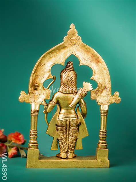 Brass Ram Lala Idol - 14 inch - WL4890 – Wedtree