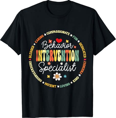 Groovy Behavior Intervention Specialist Back to School T-Shirt ...