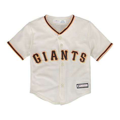 San Francisco Giants Baby Cream Home Jersey - Detroit Game Gear