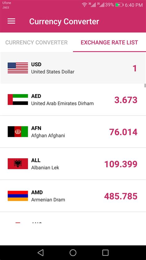 Tải xuống APK US Dollar To British Pound & Saudi Riyal Converter cho Android