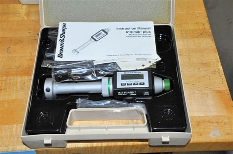 Brown & Sharpe Intrimik Plus Model 599-290, Digital Bore Micrometer ...