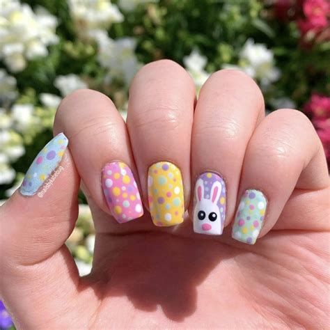 20 Super Cute Easter Nail Design Ideas | Easter nail art designs ...
