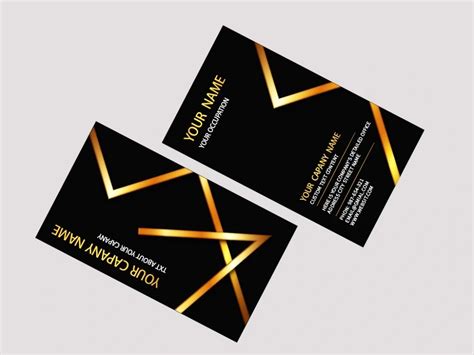 Gold Foil Business Card Design 的图像结果