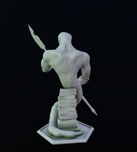 Dungeons and Dragons Yuan-ti Abomination 3D print model 3D model 3D ...