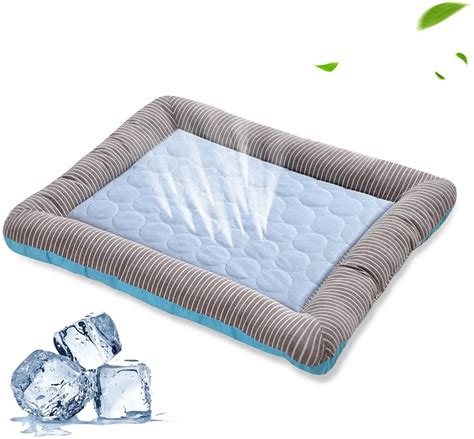 Cooling Pad Bed For Dogs Cats Puppy Kitten Cool Mat Pet Blanket Ice ...