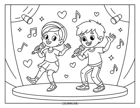 170+ Music Coloring Pages for Kids & Adults (Free Printable PDFs)