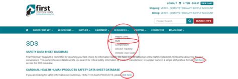 Website User Guide – First Veterinary Supply