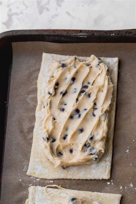 Chocolate Cookie Dough Pop Tarts - Stephanie's Sweet Treats