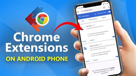 How To Install "PC Chrome Extensions" On Android Phone - YouTube