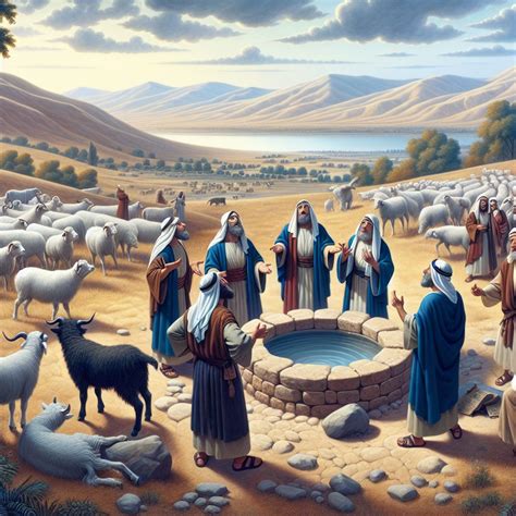 What does Genesis 26:20 mean? | Bible Art
