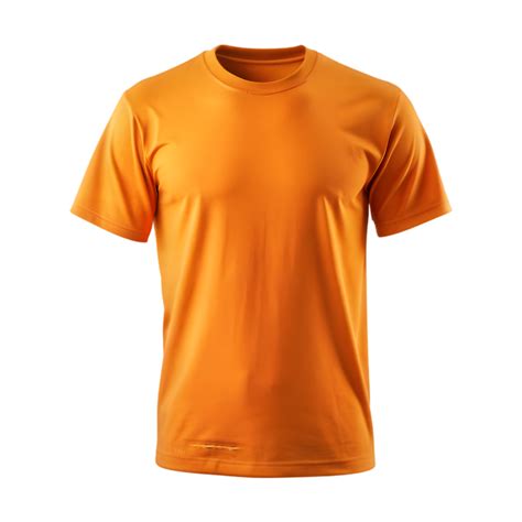 Orange T-Shirt - Isolated on Transparent Background 46647986 PNG