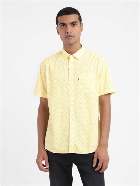 Men's Printed Slim Fit Shirt – Levis India Store