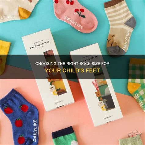 Choosing The Right Sock Size For Your Child's Feet | ShunVogue