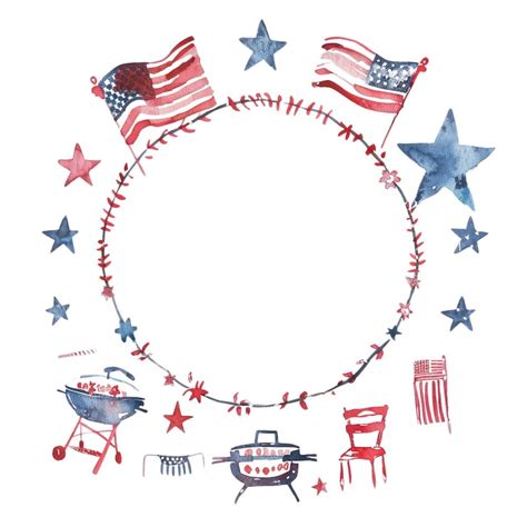 4th of july watercolor Images - Free Download on Freepik
