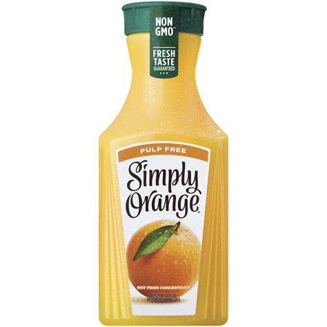 Simply Orange Pulp Free Orange Juice, 52 fl oz #Ad #Pulp, #AFFILIATE, # ...