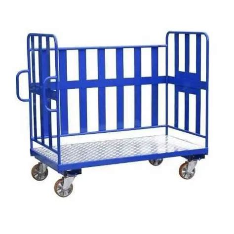 Material Handling Trolley - Warehouse Material Pick up Trolley ...