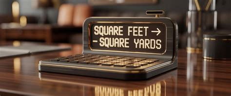 Square Feet To Square Yards Unit Conversion