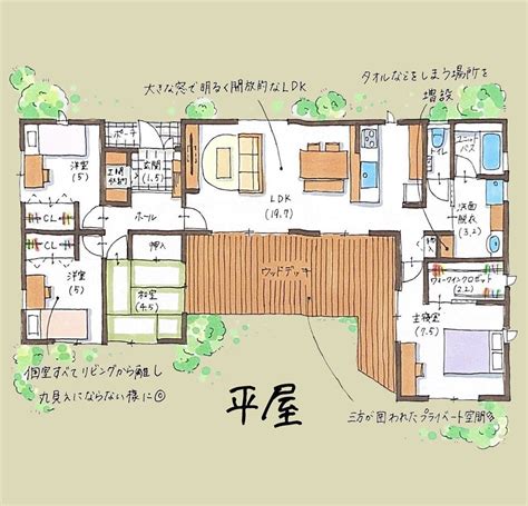 Traditional Japanese House Floor Plan