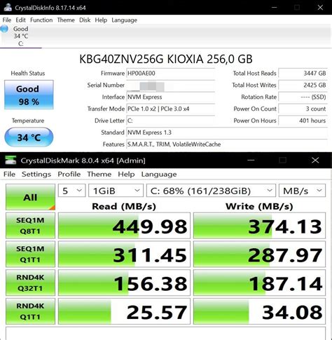 HP Notebook 15 的图像结果