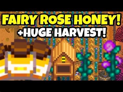 How To Make Fairy Rose Honey Stardew