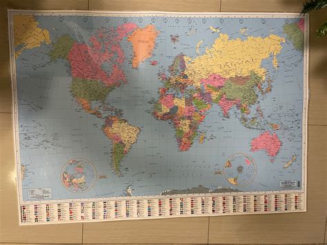 Laminated World Map 的图像结果
