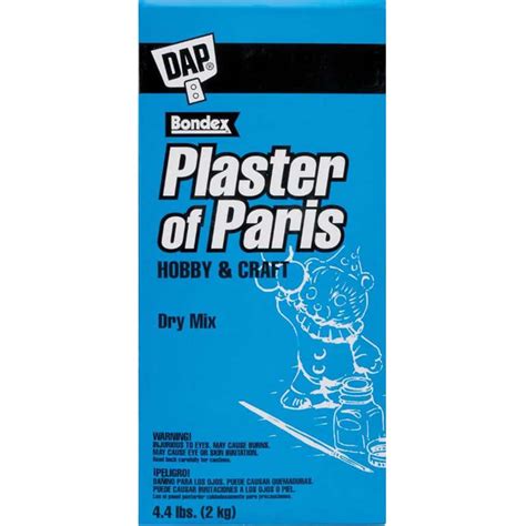 DAP Plaster of Paris, White, 4lb Tub - Creative Minds
